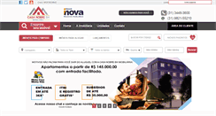 Desktop Screenshot of casanobrebh.com.br
